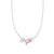 A Life that Dazzles Necklace with pink stone - Praavy