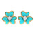 The Blue Flower Kids Studs Earrings - Praavy