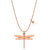The Delicate Dragonfly Necklace - Praavy
