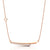 The Falling Bar Necklace - Praavy