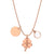 The Pink Clover Necklace - Praavy