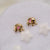 The Pink Cute Calf Kids Studs Earrings - Praavy