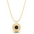 The Pink Point of Focus Necklace in Gold - Praavy
