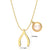 The Pink Wishbone Necklace - Praavy
